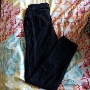 Cute black pants, perfect with short boots!